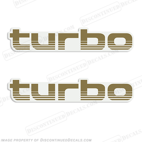 Toyota Landcruiser "Turbo" Decals - Any Color! INCR10Aug2021
