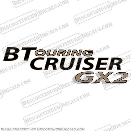 Gulfstream BT B Touring Cruiser GX2 RV Decal Kit  2009 gulf, stream, gulf-stream, b, touring, btouring, gx2, bt, cruiser,
