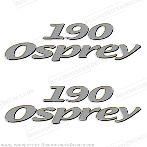 Aquasport Osprey 190 Boat Decals (Set of 2) INCR10Aug2021