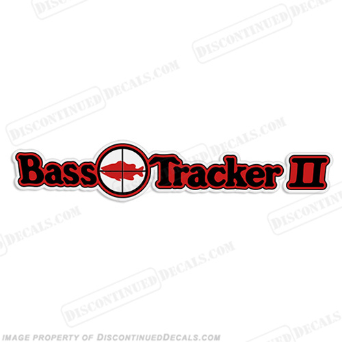 Bass Tracker II Target Boat Decal 2, INCR10Aug2021