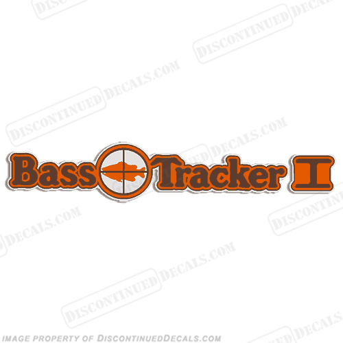 Bass Tracker I Target Boat Decal - 1970's 70, 70s, INCR10Aug2021