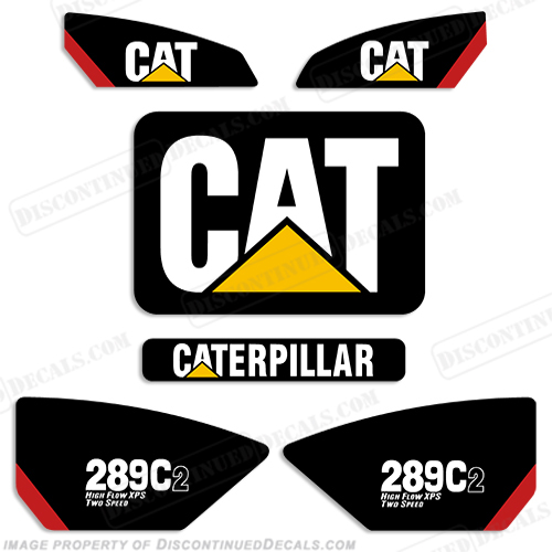 Caterpillar 289C2 Decal Kit INCR10Aug2021