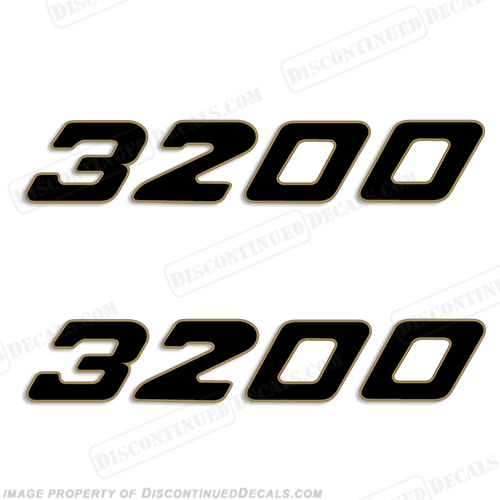Century Boats 3200 Logo Decals (Set of 2) INCR10Aug2021