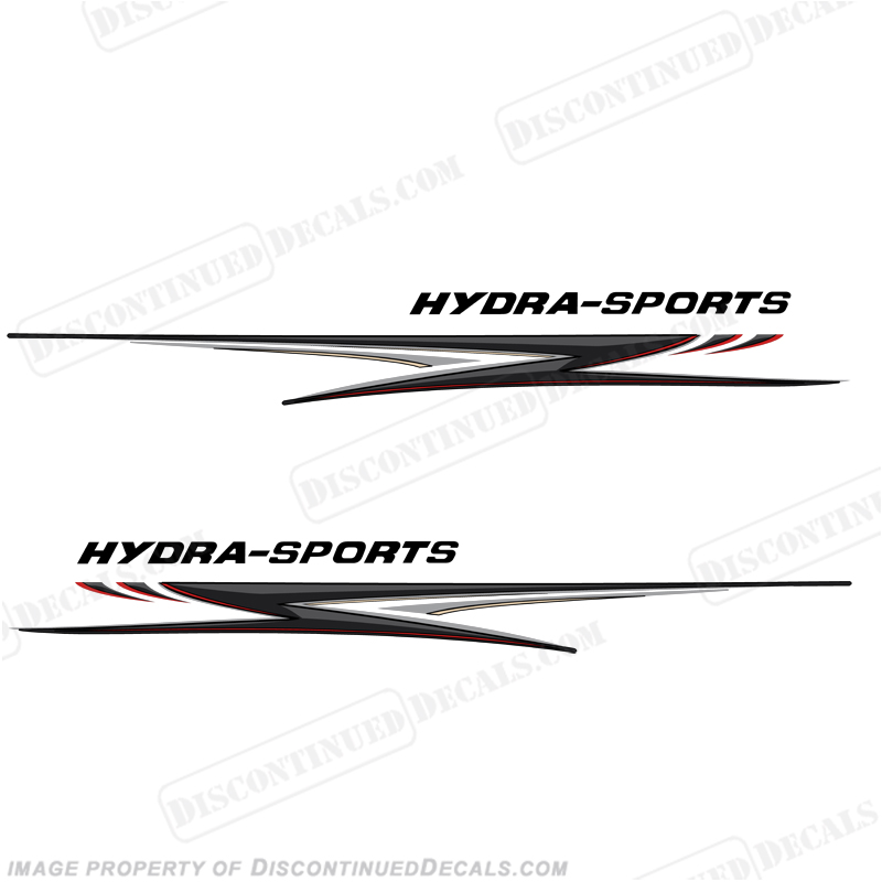 HydraSports Giant 118" Long Graphics - Silver/Black/Red INCR10Aug2021