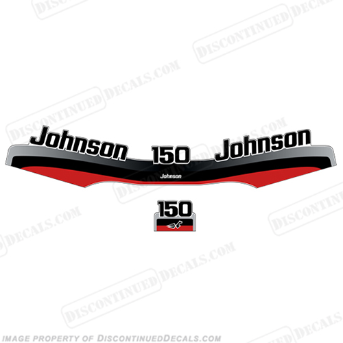 Johnson 1998 150hp Decal Kit INCR10Aug2021