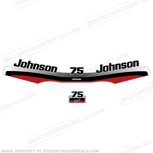 Johnson 75hp Decal Kit - 1997 - 1998 INCR10Aug2021