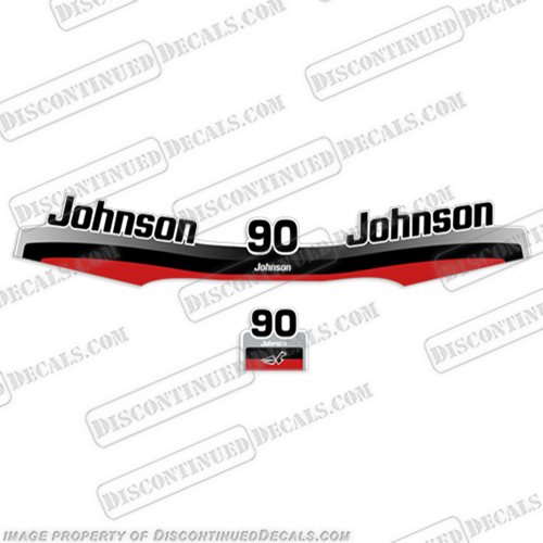 Johnson 1997-1998 90hp Decal Kit  INCR10Aug2021