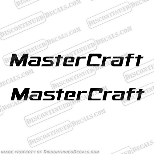 MasterCraft Boat Trailer Decals (Set of 2) Any color!  Master, Craft, 1990's, 1980's, 1980s, 1990s, 90, 80, 90's, 80's, 90s, 80s, boat, trailer, decal, decals, mastercraft