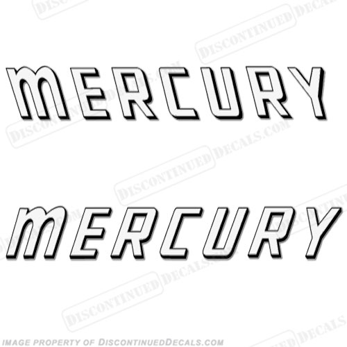 Mercury 1959 Mark 78A White Decals INCR10Aug2021