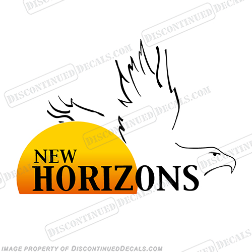 New Horizon RV Decal new, horizon, rv, fifth, wheel, motorhome, decal, camper, logo, decal, sticker, kit, set, INCR10Aug2021