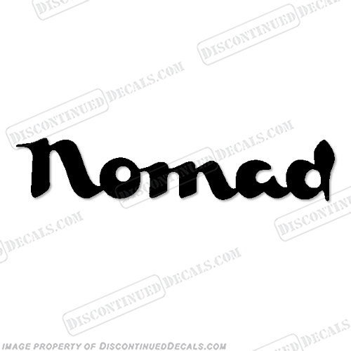 Nomad Travel Trailer Decals - Any Color! (Pick Size!) INCR10Aug2021