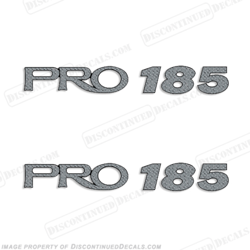 ProCraft 'Pro 185' Decals - Set of 2 procraft, pro-craft, INCR10Aug2021
