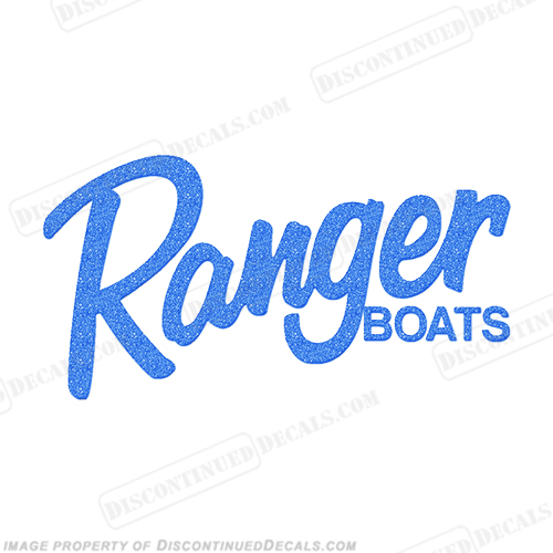 Ranger Boats Decal - Metallic Blue INCR10Aug2021