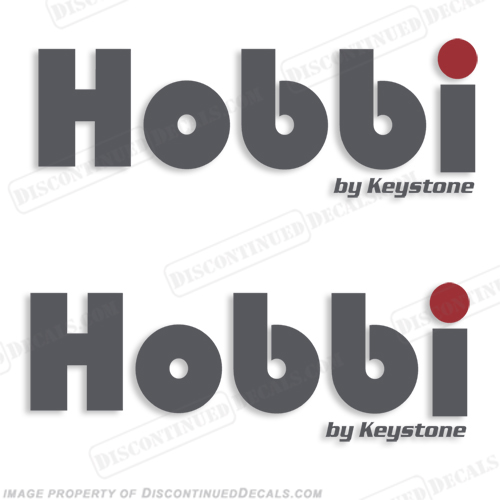 Hobbi by Keystone RV Decals (Set of 2) INCR10Aug2021