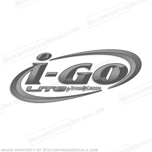 I-Go LITE by Evergreen RV Decal i go, igo, ever green, ever, green, recreational, vehicle,  decal, decals, i, go, I, lite,INCR10Aug2021