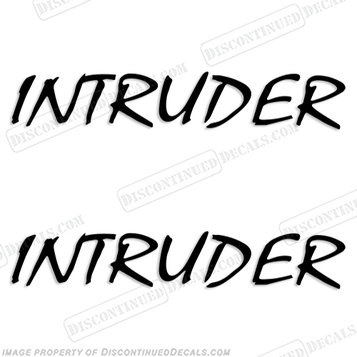Intruder by Damon RV Decals (Set of 2) - Any Color! (Style 2) INCR10Aug2021