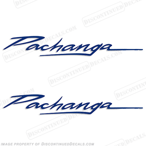 Sea Ray "Pachanga" Boat Decals INCR10Aug2021