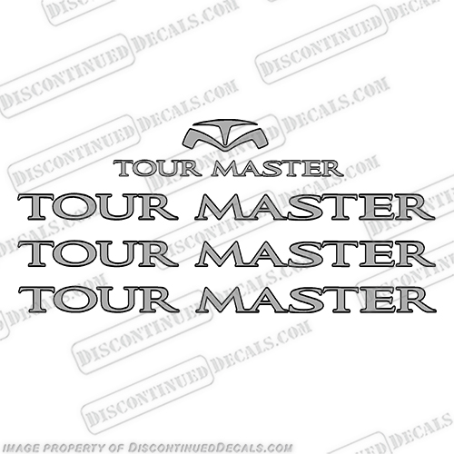 Tour Master RV Decals Full Sell  Recreational, vehicle, motorhome, camper, decal, sticker, front, logo, INCR10Aug2021, tour, master, camper, rv, motorhome, lettering, decals, tourmaster, coach