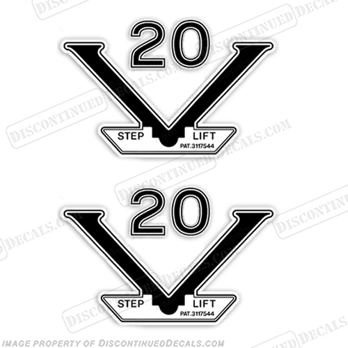 Wellcraft V20 Step Lift Decal INCR10Aug2021