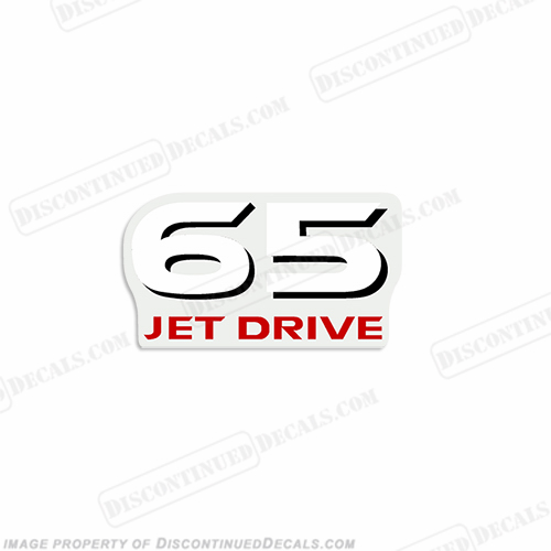 Yamaha "65 Jet Drive" Decal - Rear INCR10Aug2021