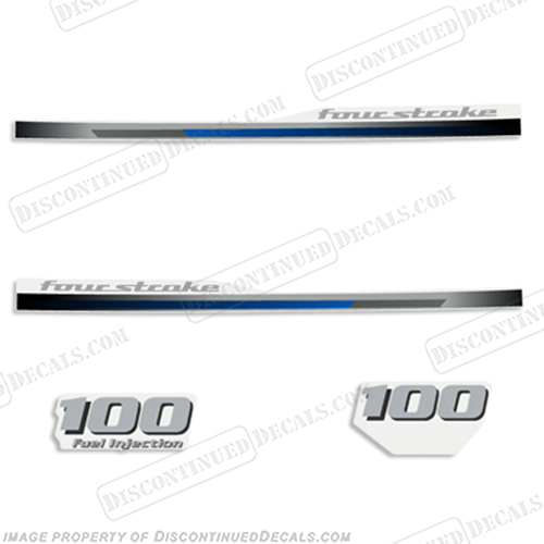 Yamaha 100hp Decals - 2013+ 100, INCR10Aug2021