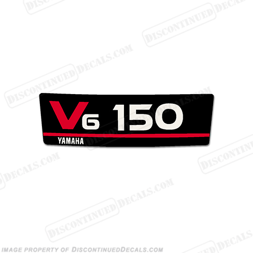 Yamaha Rear 150hp Single Decal INCR10Aug2021